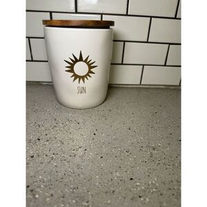 Rae Dunn Sun Canister